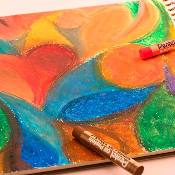  Crayones pastel de óleo de   colores