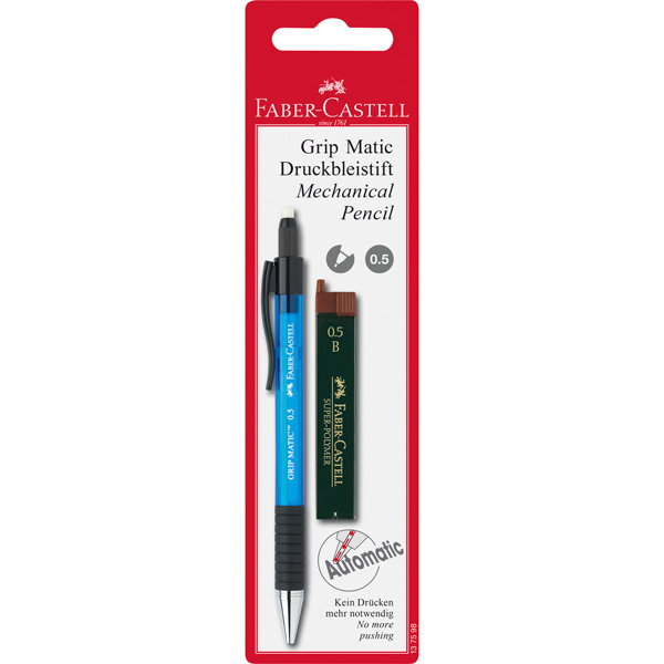 Portaminas Faber Castell 0.7 Grip Matic Surtido Portaminas Faber Castell 0.7 Grip Matic Surtido