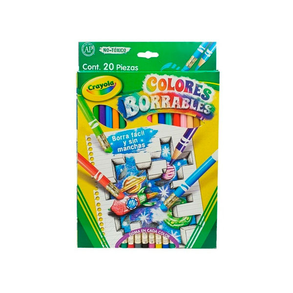 colores borrables crayola