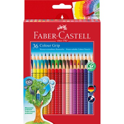 Lápiz Faber-Castell Black Edition Super Soft, 36 colores